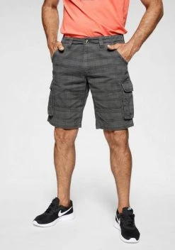 Man's World Cargoshorts Vorgewaschene Optik Grau-kariert, Olivgrün-kariert -Mans Kleidung Geschaft 05dfdca0 3365 5d7f 9cfe 106ea188edfd