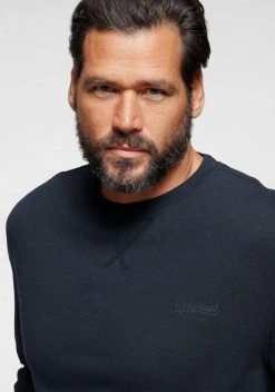 Man's World Sweatshirt aus Baumwollmischung Blau-meliert, Anthrazit-meliert, Rot-meliert, Dunkelblau -Mans Kleidung Geschaft 0b0cf22a 13fe 5e38 a116 04157b587ca0