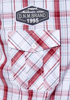 Man's World Kurzarmhemd mit modischen Applikationen -Mans Kleidung Geschaft 13774692