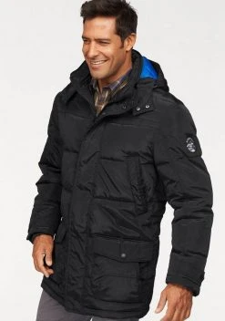 Man's World Winterjacke mit abnehmbarer Kapuze