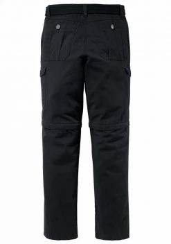 Man's World Cargohose (Set, mit Gürtel) mit Zip-Off Funktion Schwarz, Grau -Mans Kleidung Geschaft 17005278