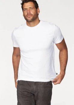 Man's World T-Shirt (Packung, 3-tlg., 3er-Pack) Basic T-Shirt mit trageangenehmer Qualität Olivgrün | khaki | natur, Weiß | weiß | weiß, Schwarz | schwarz | schwarz, Rot | marine | grau-meliert -Mans Kleidung Geschaft 17007308