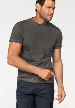 Man's World T-Shirt (Packung, 3-tlg., 3er-Pack) Basic T-Shirt mit trageangenehmer Qualität Olivgrün | khaki | natur, Weiß | weiß | weiß, Schwarz | schwarz | schwarz, Rot | marine | grau-meliert -Mans Kleidung Geschaft 17007745