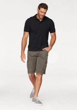 Man's World Cargobermudas auch in Großen Größen Marine, Olivgrün, Grau, Schwarz -Mans Kleidung Geschaft 17024767