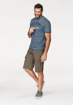 Man's World Cargobermudas auch in Großen Größen Marine, Olivgrün, Grau, Schwarz -Mans Kleidung Geschaft 18984762