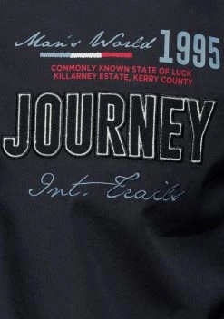 Man's World Langarmhemd mit hochwertigen Applikationen -Mans Kleidung Geschaft 1a56de81 e024 5a25 8807 f8b6a0f236fa