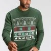 Man's World Rundhalspullover »Weihnachten«