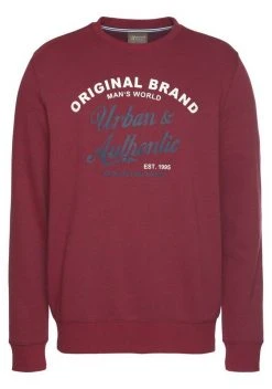 Man's World Sweatshirt Dunkelrot-meliert, Anthrazit-meliert, Dunkelblau-meliert -Mans Kleidung Geschaft 1cae028c 7b8c 5490 80f1 a9ae605dbc22