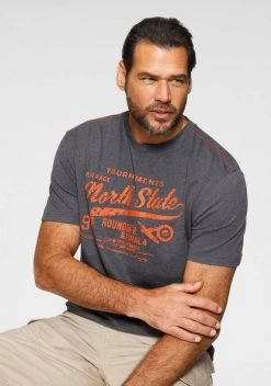 Man's World T-Shirt Hellblau, Rot, Anthrazit -Mans Kleidung Geschaft 2062c2be 4f8a 59a0 8963 2969fe68c87c