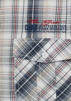 Man's World Kurzarmhemd im Karodesign -Mans Kleidung Geschaft 20717199