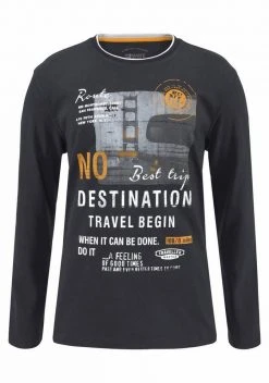 Man's World Langarmshirt mit mehrfarbigem Print 10 Man's World Langarmshirt mit mehrfarbigem Print -Mans Kleidung Geschaft 20717814