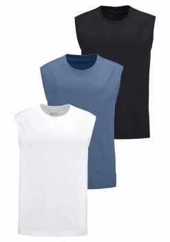 Man's World Muscleshirt (Packung, 3-tlg., 3er-Pack) aus reiner Baumwolle -Mans Kleidung Geschaft 22040916