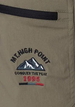 Man's World Shorts aus pflegeleichtem Material Schwarz, Khaki -Mans Kleidung Geschaft 23858656