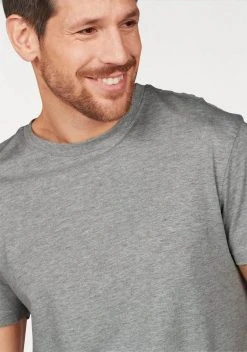 Man's World T-Shirt (Packung, 3-tlg., 3er-Pack) Basic T-Shirt mit trageangenehmer Qualität Olivgrün | khaki | natur, Weiß | weiß | weiß, Schwarz | schwarz | schwarz, Rot | marine | grau-meliert -Mans Kleidung Geschaft 25339720