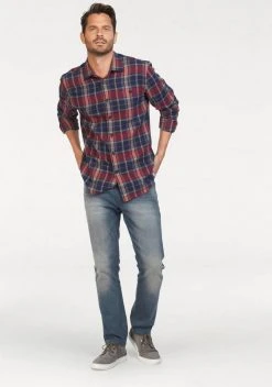 Man's World Flanellhemd Karomuster -Mans Kleidung Geschaft 26877648