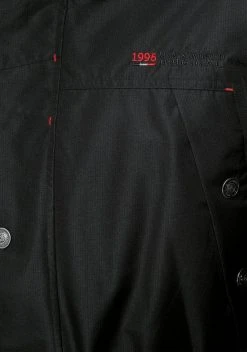 Man's World Parka Schwarz, Dunkelblau -Mans Kleidung Geschaft 28295916