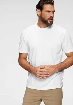 Man's World T-Shirt (Packung, 5-tlg., 5er-Pack) Schwarz, Weiß