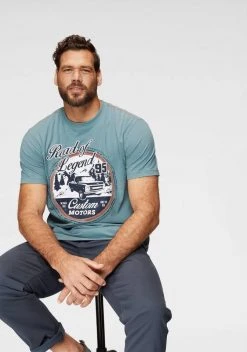 Man's World T-Shirt mit Motivprint