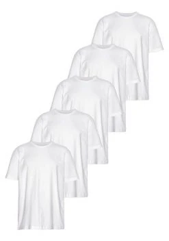 Man's World T-Shirt (Packung, 5-tlg., 5er-Pack) Schwarz, Weiß -Mans Kleidung Geschaft 29080753