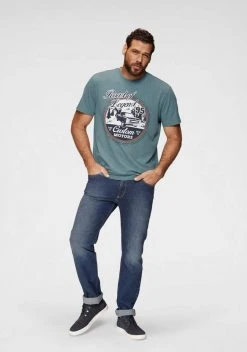 Man's World T-Shirt mit Motivprint -Mans Kleidung Geschaft 29378983