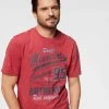 Man's World T-Shirt mit Print in Vintage Optik