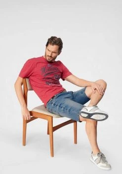 Man's World T-Shirt mit Print in Vintage Optik -Mans Kleidung Geschaft 30468685