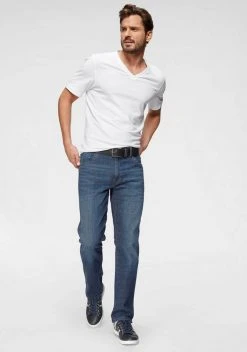 Man's World V-Shirt (Packung, 3-tlg., 3er-Pack) Schwarz, Weiß -Mans Kleidung Geschaft 30488156