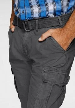 Man's World Cargobermudas (Set, mit Gürtel) aus robustem Material Marine, Anthrazit -Mans Kleidung Geschaft 33adcb1c 1478 5b07 b4d1 534b9ad44ef4