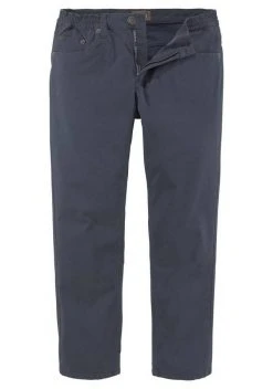 Man's World Dehnbund-Hose Stretchhose mit Dehnbund Khaki, Blau -Mans Kleidung Geschaft 35884354