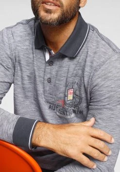 Man's World Langarm-Poloshirt 10 Man's World Langarm-Poloshirt -Mans Kleidung Geschaft 36076106