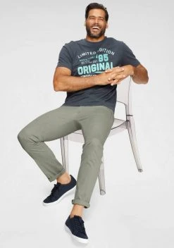 Man's World T-Shirt mit Frontprint -Mans Kleidung Geschaft 36265468