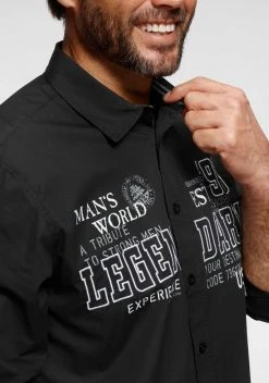 Man's World Langarmhemd -Mans Kleidung Geschaft 440588de c035 5252 b48d 600d69f280a6