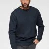 Man's World Sweatshirt aus Baumwollmischung Blau-meliert, Anthrazit-meliert, Rot-meliert, Dunkelblau