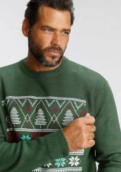 Man's World Rundhalspullover »Weihnachten« -Mans Kleidung Geschaft 56255286 da79 576a 9563 c2ed17b50c27