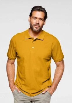 Man's World Poloshirt Piqué Marine, Weinrot, Weiß, Curry -Mans Kleidung Geschaft 5f6d322c 1030 5459 a8d3 939a666ff613