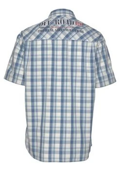 Man's World Kurzarmhemd Mit Chambray-Einsätzen an den Ärmeln -Mans Kleidung Geschaft 6b865bd9 e52b 550a bef3 6ddbff18b6d2