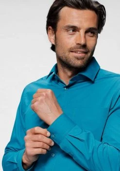 Man's World Businesshemd unterstützt Cotton made in Africa Anthrazit, Petrol, Dunkelrot -Mans Kleidung Geschaft 73a1b5ca 22c2 54db 9050 944ab70b743f