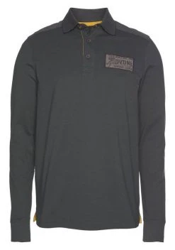 Man's World Langarm-Poloshirt