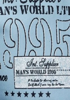 Man's World Kurzarmhemd Dunkelblau, Hellblau -Mans Kleidung Geschaft 7da246a4 81e4 5db9 9cfe 1389ec97141f