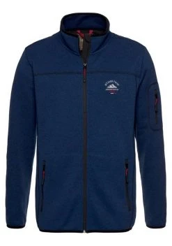 Man's World Strickfleecejacke mit modischen Ziernähten Graublau-meliert, Hellgrau-meliert, Graublau meliert ( Fleecejacke aus nachhaltigem Material), Royalblau-meliert -Mans Kleidung Geschaft 9483d1b6 c014 59af a2c1 2697c3ff1a74