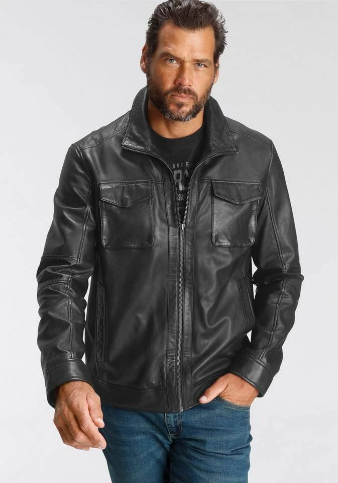 Man's World Lederjacke 1 Man's World Lederjacke