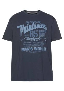 Man's World T-Shirt mit Print Blau-grau, Nachtblau, Dunkelgrau -Mans Kleidung Geschaft 99648dfd b47f 5cab ade8 40c368d98251