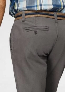 Man's World Chinohose (Set, mit abnehmbarem Gürtel) Grau, Beige -Mans Kleidung Geschaft bacc9416 cbf2 50b3 8917 8e042806c2bb