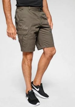 Man's World Cargoshorts Dunkelgrau, Khaki