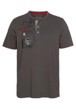 Man's World Henleyshirt mit kontrastfarbenen Nähten -Mans Kleidung Geschaft cc777114 178a 512a a8b7 a5e174641919