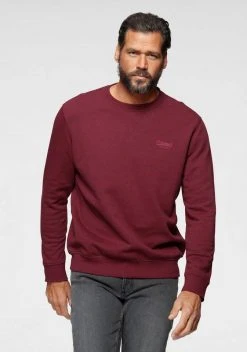 Man's World Sweatshirt aus Baumwollmischung Blau-meliert, Anthrazit-meliert, Rot-meliert, Dunkelblau -Mans Kleidung Geschaft d431ee37 26a1 5559 81fb 7a69b428f354